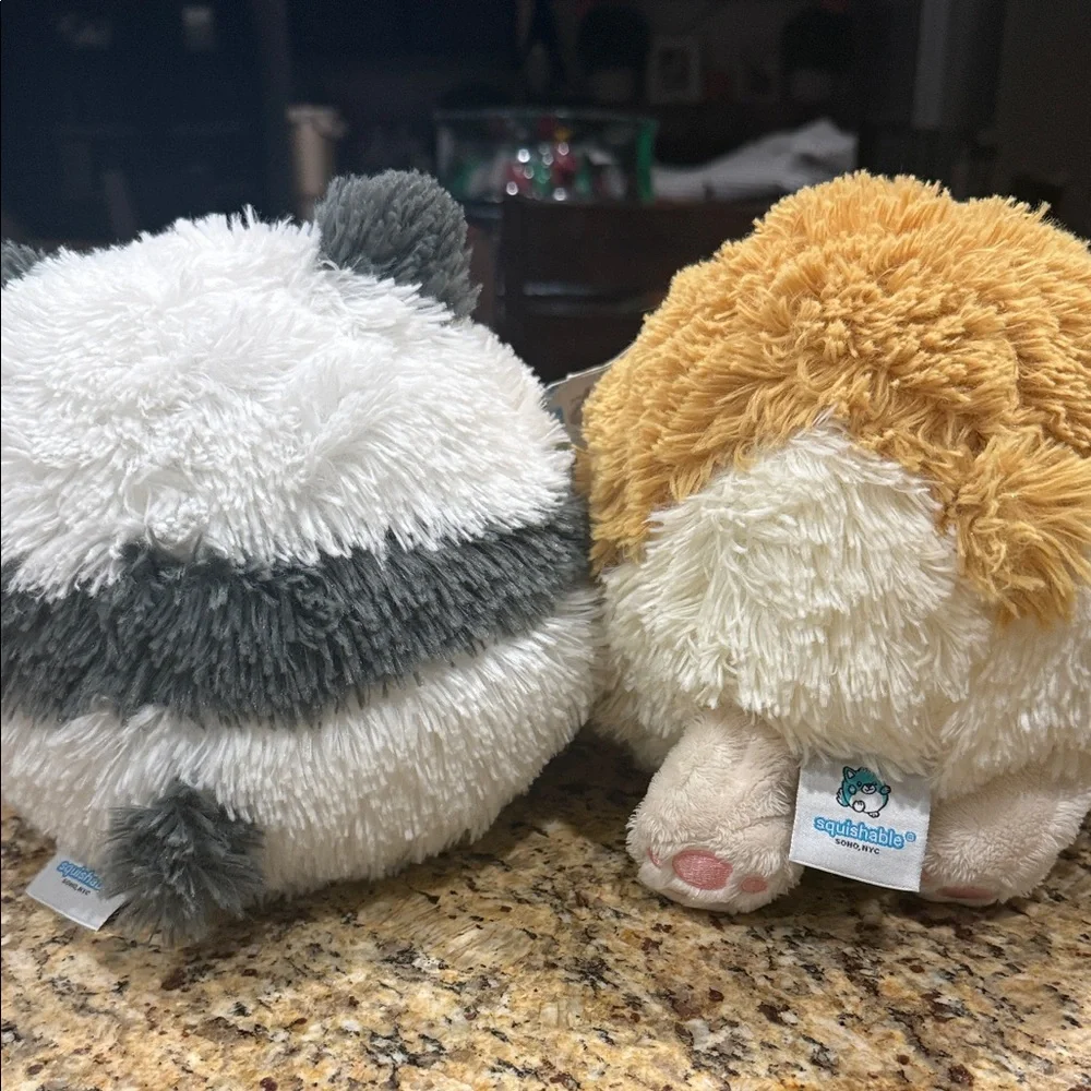Squishable set of 2 stuffed animals